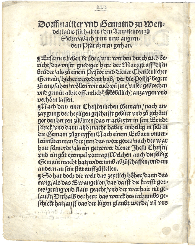 Bild eines Auszuges aus der Führhaltung